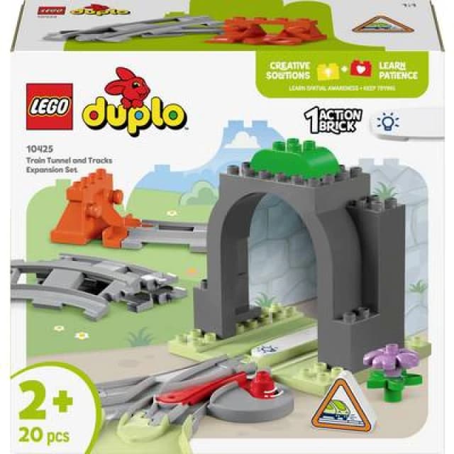 Lego Duplo Train Tunnel And Tracks Expansion Set One Colour WBFZY Unisex