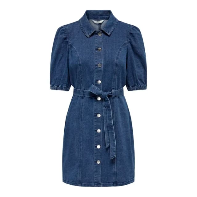Only Womens denim dress Only Vibbe Bleu Female M