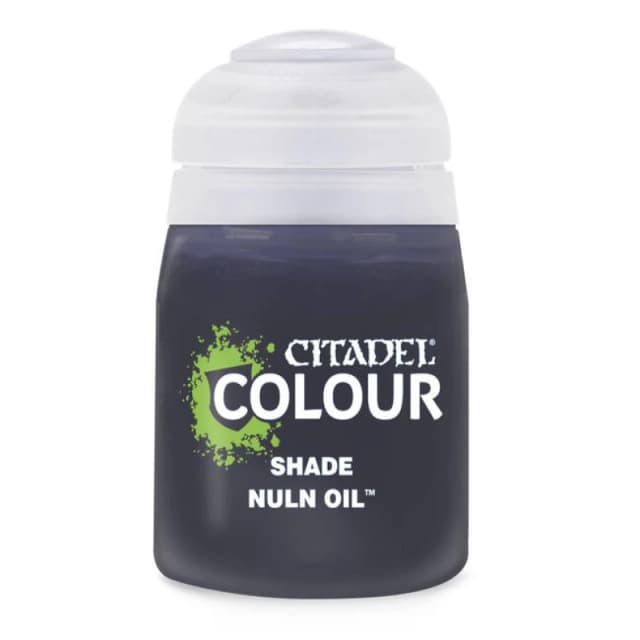 Citadel Games Workshop Colour Shade: Nuln Oil (18ml) Paint Multi
