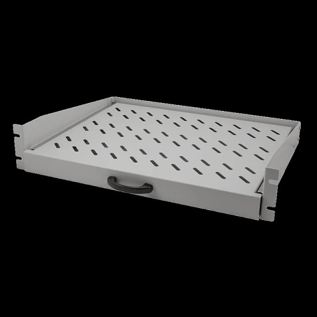 LogiLink 19" Cantilever Shelf 2U. extendable. d=350mm. max.30 KG.