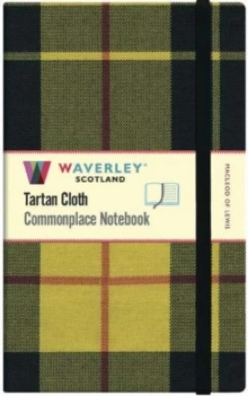 Waverley Notebooks: Macleod of Lewis Tartan Cloth Commonplace Large Notebook Hardback