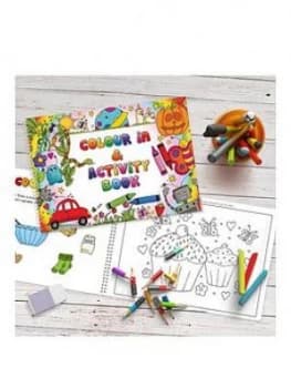 Personalised Colour In Activity Book - Colour In And Activity Book A4