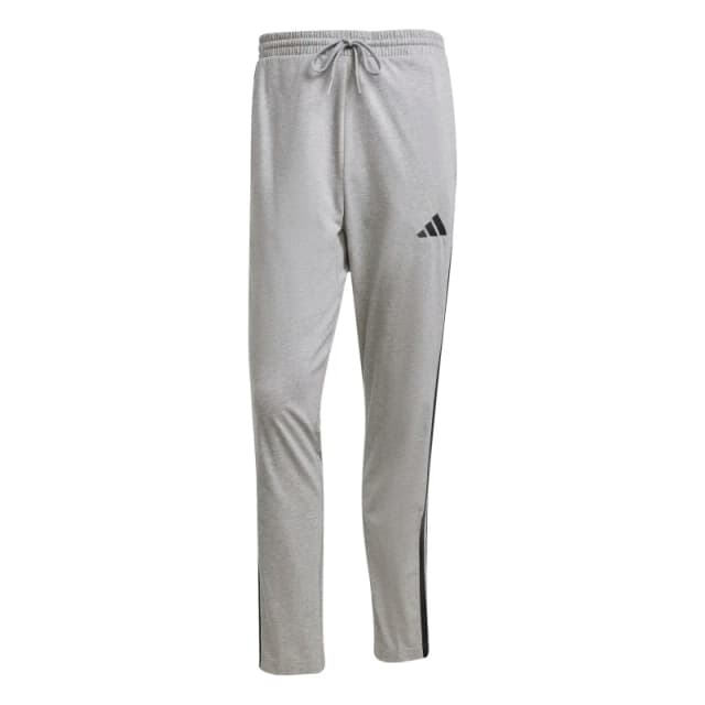 Adidas Trousers adidas Essentials 3-Stripes Single Gris Male M Tall