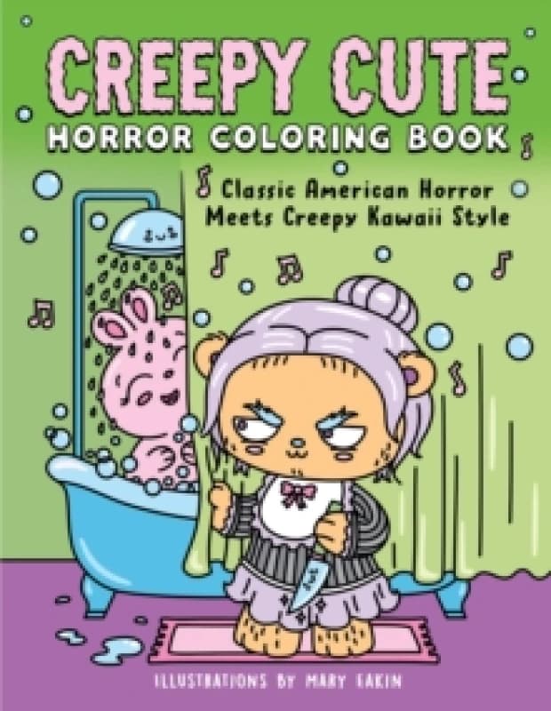 Creepy Cute Horror Coloring Book : The Perfect Halloween Colouring Book for Horror Movie Fans Paperback / softback