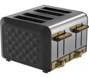 Swan Gatsby ST14084BLKN 4 Slice Toaster