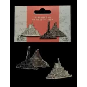 Lord of the Rings Collectors Pins 2-Pack Minas Tirith & Mt. Doom