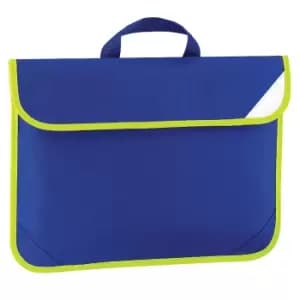 Quadra Enhanced-Vis Book Bag - 4 Litres (One Size) (Bright Royal)