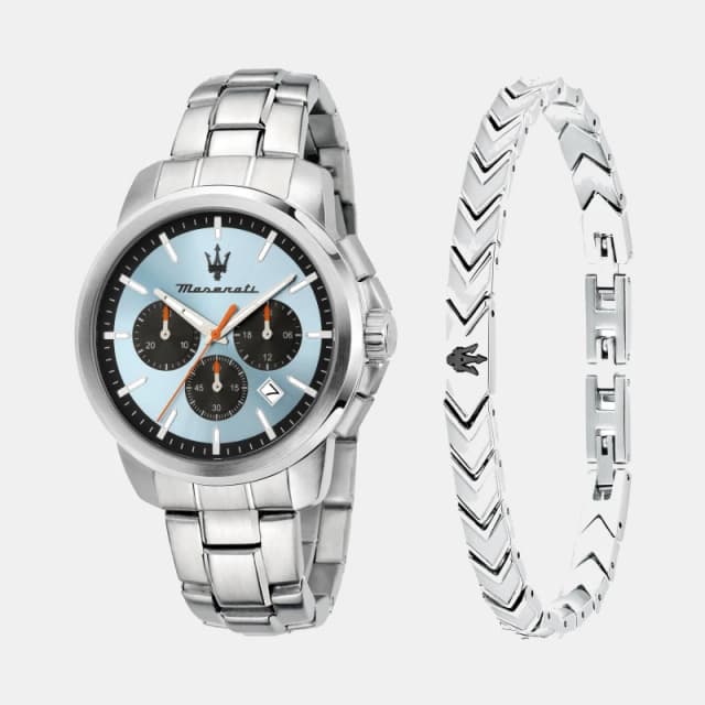 Maserati Mens Quartz Analogue Watch Multi male One Size