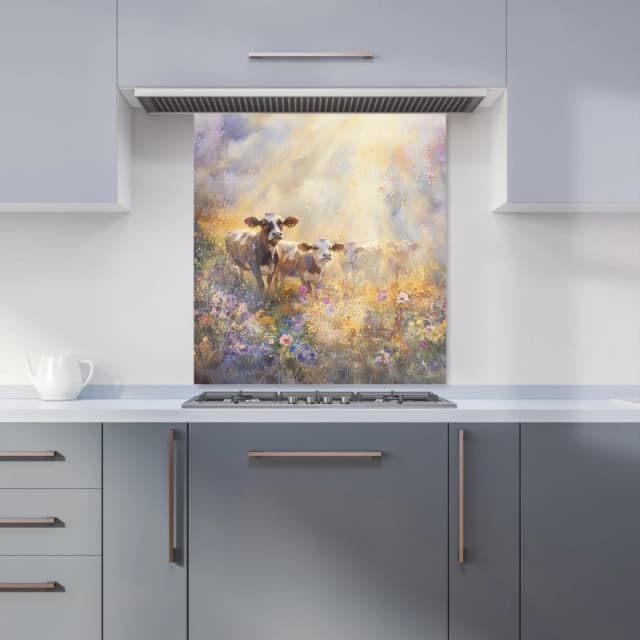 Designer Kitchen Splashbacks Ava Sterling: 00017 Kitchen Splashback Size: 600mm x 750mm Multicolor Unisex 600mm x 750mm