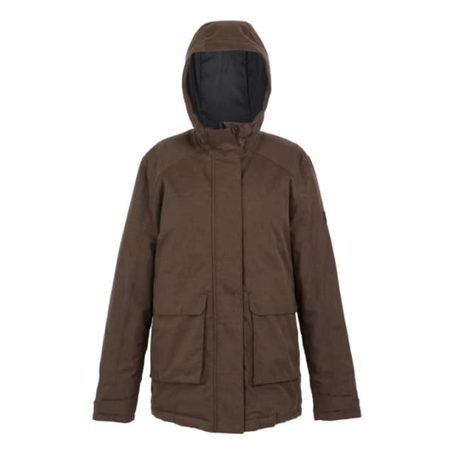 Womens waterproof jacket Regatta Ezdale Marron Female 38