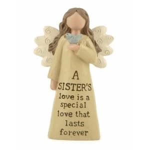 Sisters Love Angel (Pack Of 4) Ornament
