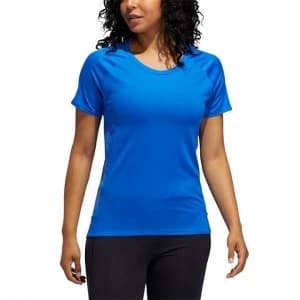 adidas Womens Running Supernova 25/7T-Shirt - Glory Blue