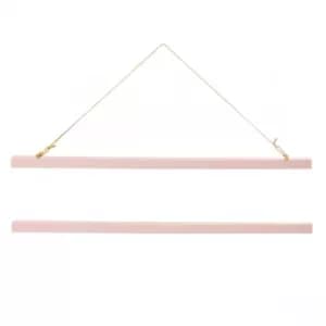 Sass & Belle Pink Magnetic Poster Hanger Large
