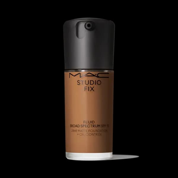 MAC Studio Fix Fluid SPF 15 Foundation - NC60 - Soft-Matte Finish - 24hr Medium-To-Full Coverage - 30ml - MAC Cosmetics