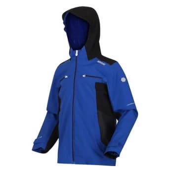 Regatta Junior Highton II Waterproof & Breathable Jacket - SurfSpry/Blk