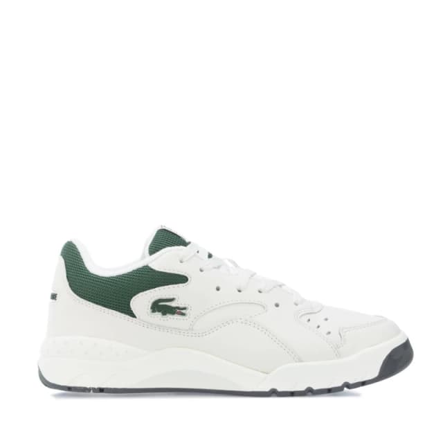 Lacoste Aceline Leather 96 Trainers Off White male UK 10.5