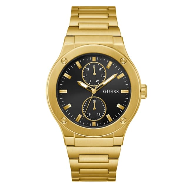 Guess Stainless Steel Multi-Function Watch 15119816 Gold