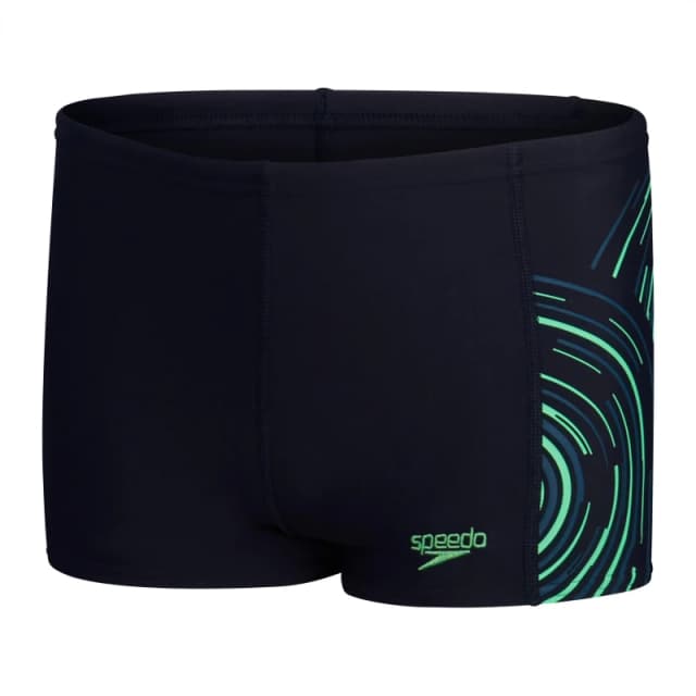Speedo Plastisol Aquashorts - navy green navy green 5 - 6