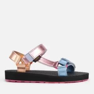 Teva Kids Original Universal Sandals Shimmer - Pink Multi - UK 1 Kids
