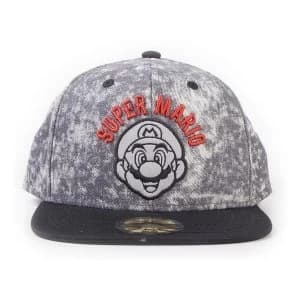 Nintendo - Super Mario Bros. Mario Kart Biker Snapback Baseball Cap (Multi-colour)