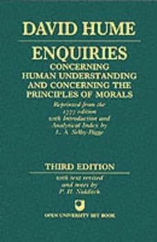 Enquiries Concerning Human Understanding and Concerning the Principles of Morals by David Hume Paperback