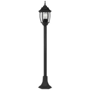 Lucide TIRENO - Bollard Lamp post Outdoor - 1xE27 - IP44 - Black