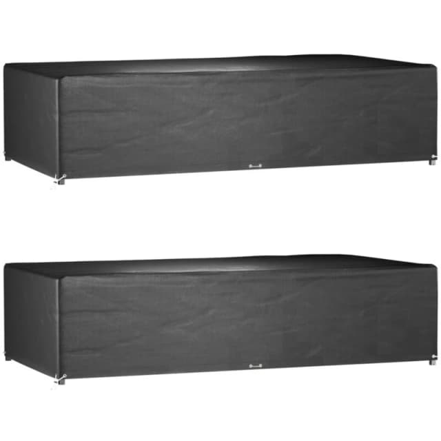 VIDAXL Vidaxl - Garden Furniture Covers 2 pcs 12 Eyelets 315x160x75cm Rectangular 8720845747268
