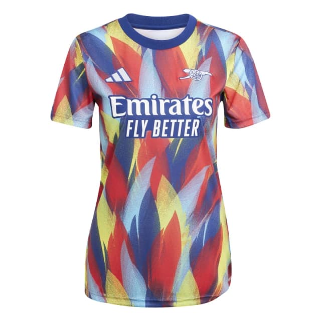 adidas Arsenal Pre-Match Shirt 2025 2026 Womens Blue female 8 (XS)