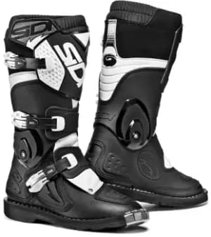 Sidi Flame Kids Motocross Boots Black White