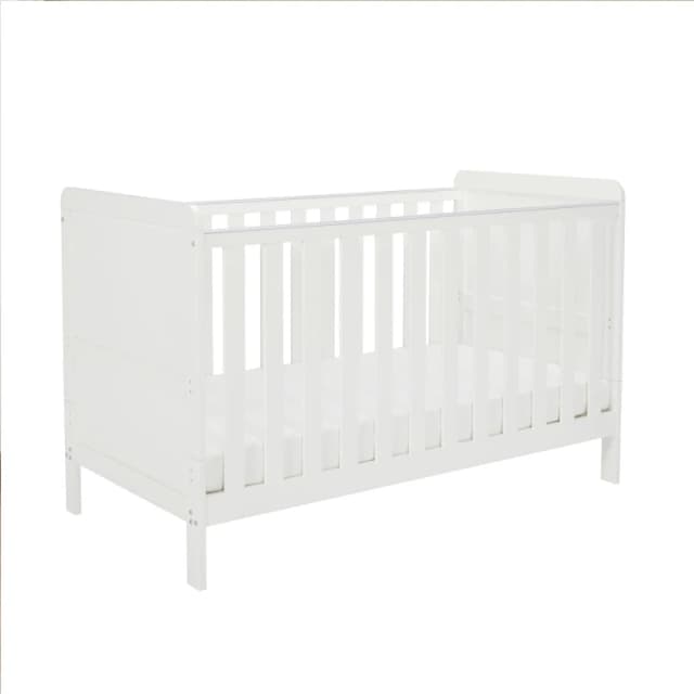 Babymore Caro Urban Cot Bed - White 2610612