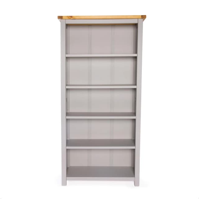 Cabinet Bits Bookcase 180x90x30cm in Light Grey Size: 180 x 90 x 30cm Light Grey Unisex 180 x 90 x 30 cm