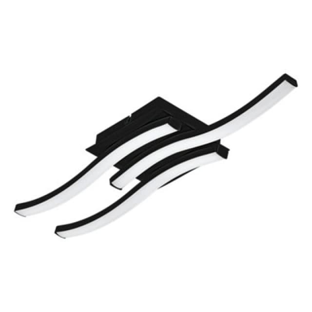 Eglo Cabezas-e Flush Wall & Ceiling Light Black