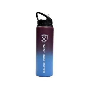 West Ham Fade Aluminium Water Bottle 750ml