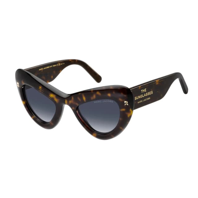 Marc Jacobs Womens Cat Eye Sunglasses Crystal Havana female 48 cm
