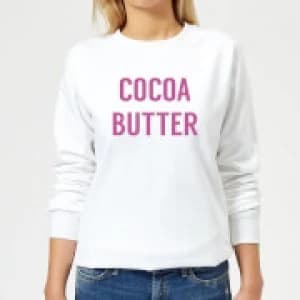 Cocoa Butter Womens Sweatshirt - White - 3XL