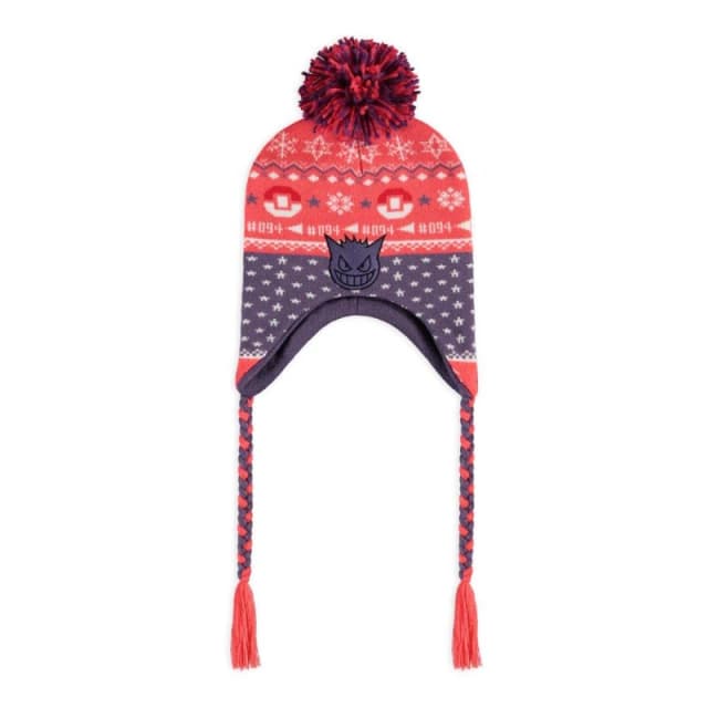 Pokemon Gengar Sherpa Beanie lilac Onesize Unisex