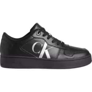 Calvin Klein Jeans Basket Cupsole Bold Mono Lth Wn - Black