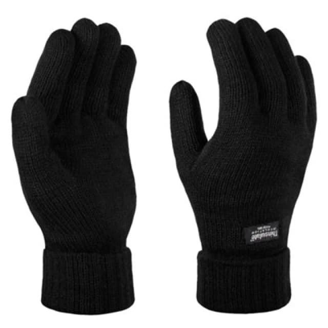 Regatta Professional Unisex Thinsulate Thermal Winter Gloves Black (One Size)