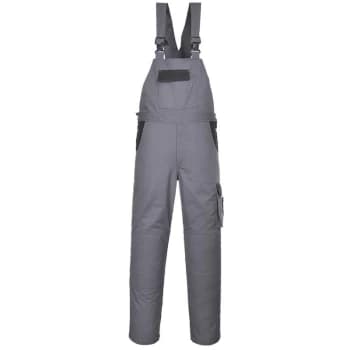 Portwest - TX52ONRL - sz L Dijon Hi-Vis Bib and Brace - Orange/Navy