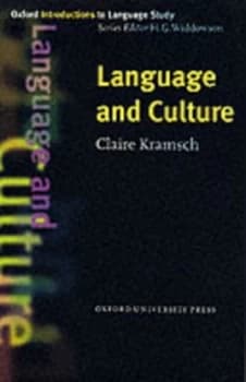 Language and Culture by Claire Kramsch Paperback