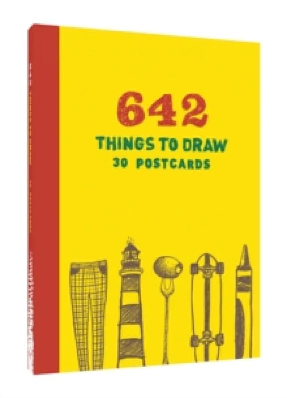 642 Things to Draw: 30 Postcards Postcard book or pack