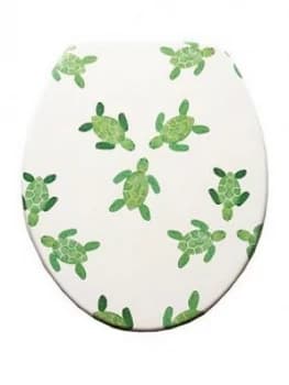Aqualona Turtles Wooden Toilet Seat