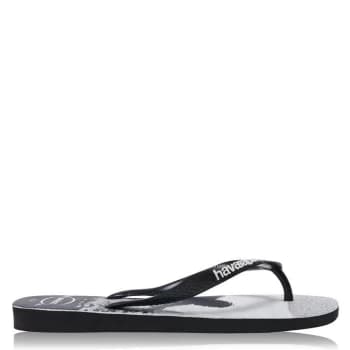 Havaianas Nautical Flip Flops - Black/Wh