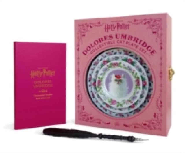 Harry Potter: Dolores Umbridge Collectible Cat Plate Set Multiple-component retail product