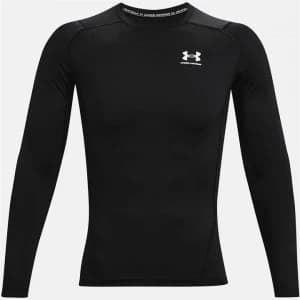 Urban Armor Gear HeatGear Armour Comp Long Sleeve Baselayer Top - Black