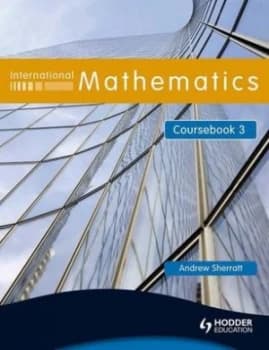 International mathematics Coursebook 3 by Andrew Sherratt
