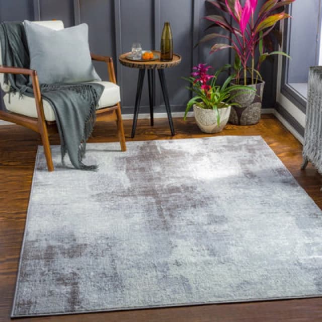 Livabliss Abstract Modern Marble Cream Giulia Area Rug 120 X 170 Cm - Easy Care, Non Shedding, Ideal For Living Room & Bedroom
