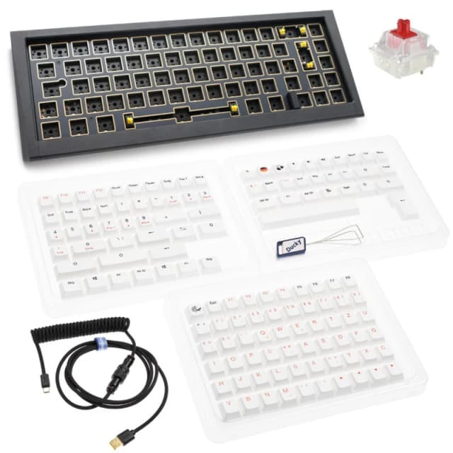 Ducky Ducky Outlaw 65 keyboard Universal USB Black PKOU2367IST-ISO01