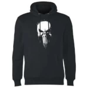 Marvel The Punisher Paintspray Mens Black Pullover Hoodie - L - Black