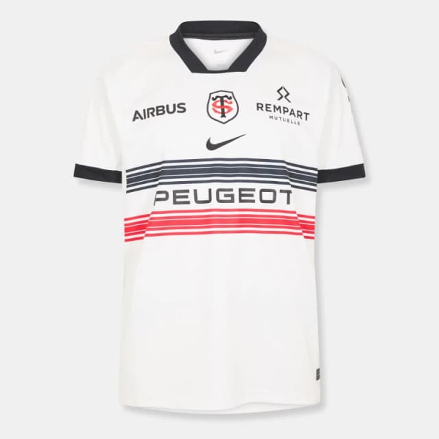 Nike Stade Toulousain Away Shirt 25/26 Mens Wht/Blk/Uni Red male S